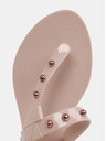 Zaxy Világos rózsaszínű flip flop rózsaarany részletekkel Zaxy Spike