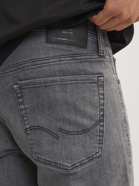 Jack & Jones Szürke férfi karcsúsított farmer Jack & Jones Glenn