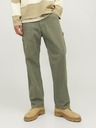 Jack & Jones Khaki Jack & Jones Eddie férfi nadrág