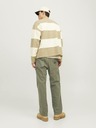 Jack & Jones Khaki Jack & Jones Eddie férfi nadrág