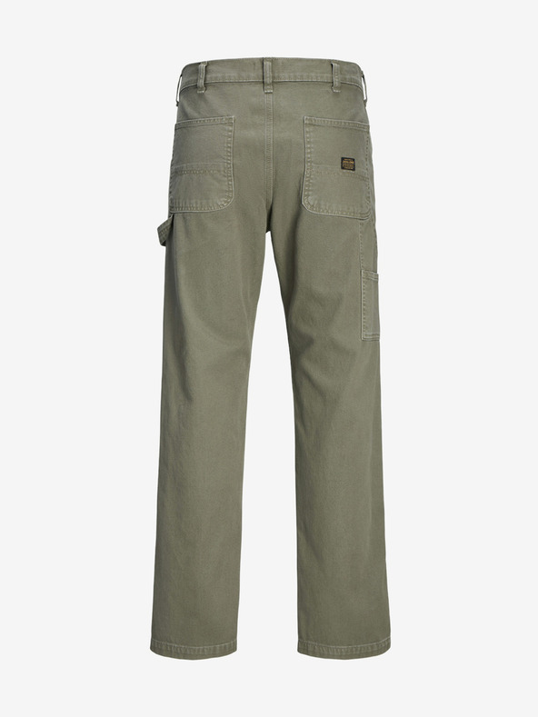 Jack & Jones Khaki Jack & Jones Eddie férfi nadrág