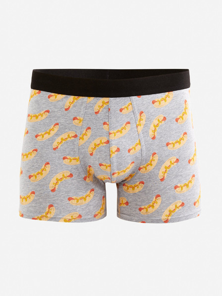 Celio Szürke férfi mintás boxeralsó Celio Gibodog