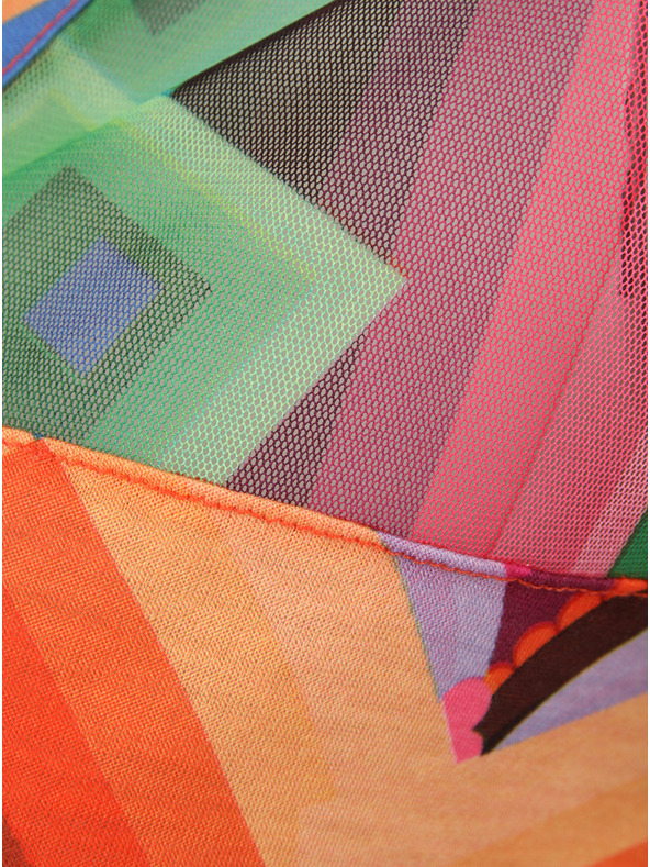 Desigual Desigual Yury laza póló piros hátrésszel