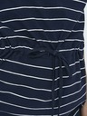 ONLY Fehér és kék női csíkos ruha ONLY