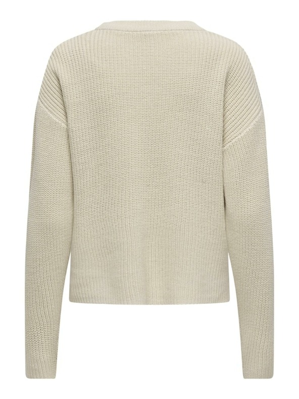 ONLY Bézs színű női pulóver ONLY Luna