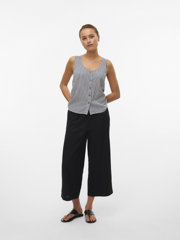 Vero Moda Fehér és kék női csíkos blúz Vero Moda