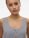 Vero Moda Fehér és kék női csíkos blúz Vero Moda