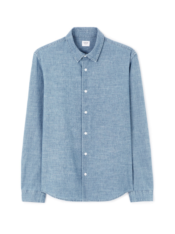 Celio Kék férfi ing Celio Lachambray