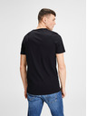 Jack & Jones Jack & Jones két darab fekete, v-nyakú pólóból álló alapkészlet Jack & Jones