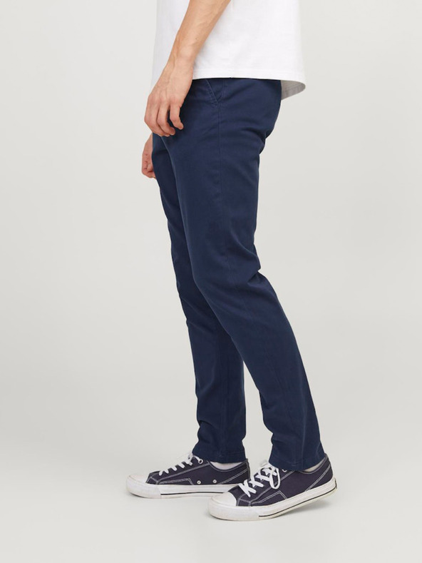 Jack & Jones Sötétkék chino nadrág Jack & Jones Marco