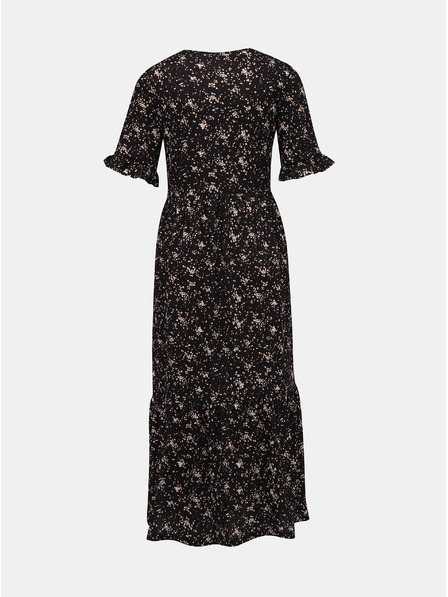 Miss Selfridge Fekete mintás maxiruha Miss Selfridge
