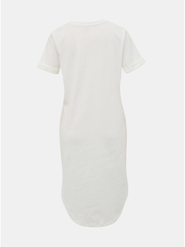 Jacqueline de Yong Fehér pulóveres alapruha JDY Ivy Ivy