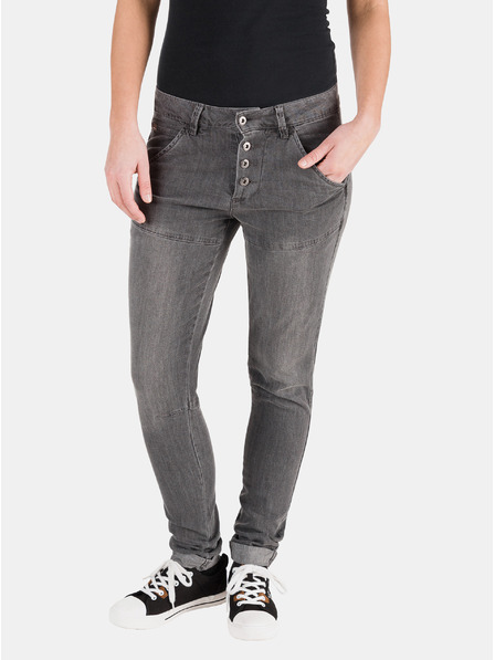 Sam 73 Sötétszürke női slim fit farmer SAM 73