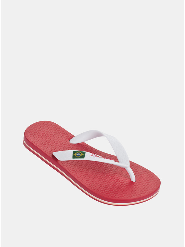 Ipanema Rózsaszín és fehér lány flip flopok Ipanema