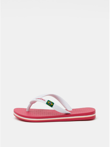 Ipanema Rózsaszín és fehér lány flip flopok Ipanema
