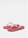 Ipanema Rózsaszín és fehér lány flip flopok Ipanema