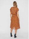 Vero Moda Mustár virágos blúz VERO MODA Vilde