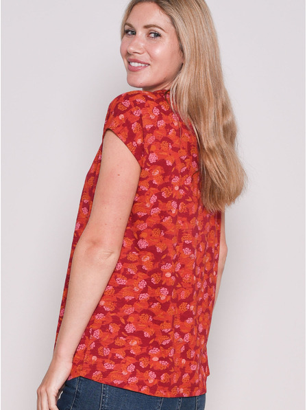 Brakeburn Piros mintás póló Brakeburn