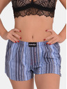 Emes Kék női Emes csíkos rövidnadrág