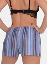 Emes Kék női Emes csíkos rövidnadrág