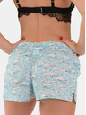 Emes Világoskék női mintás rövidnadrág Emes