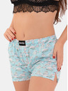 Emes Világoskék női mintás rövidnadrág Emes