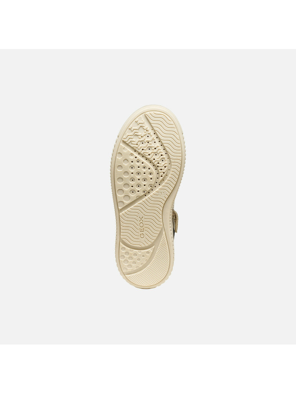 Geox Geox Laquinny krémszínű lány tornacipő