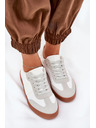 BIG STAR SHOES Big Star fehér-szürke női vászoncipő