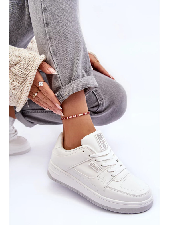 BIG STAR SHOES Big Star fehér női sportcipő