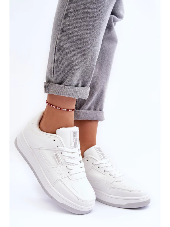 BIG STAR SHOES Big Star fehér női sportcipő