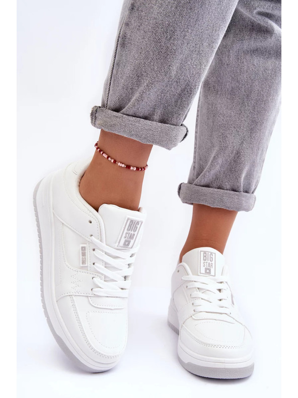 BIG STAR SHOES Big Star fehér női sportcipő