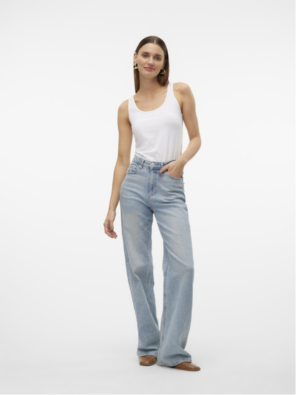 Vero Moda Fehér Vero Moda Lulu női felső