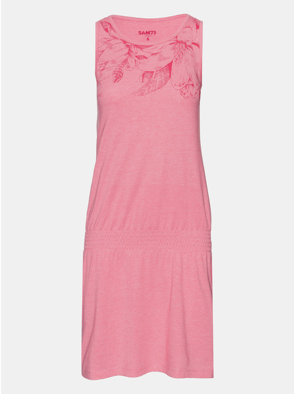 Sam 73 Rózsaszín SAM 73 mintás női ruha