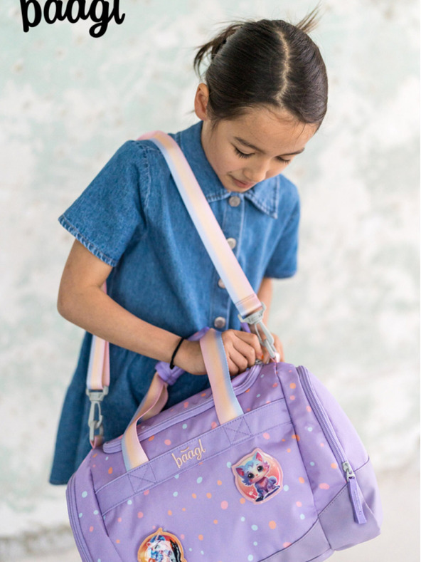BAAGL  Baagl lila gyerek sporttáska Kedvencek