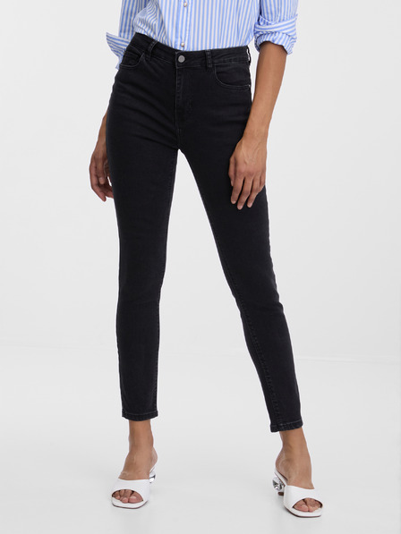 Orsay ORSAY fekete skinny fit női farmer