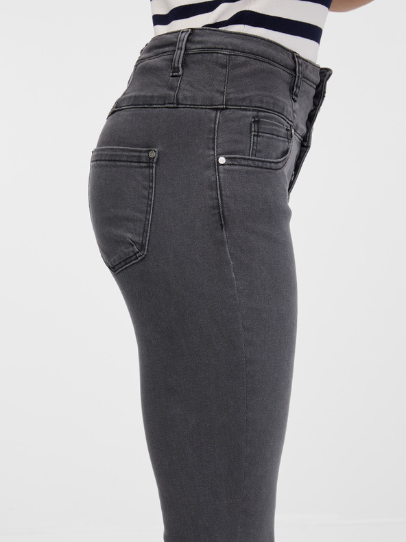 Orsay ORSAY sötétszürke skinny fit női farmer