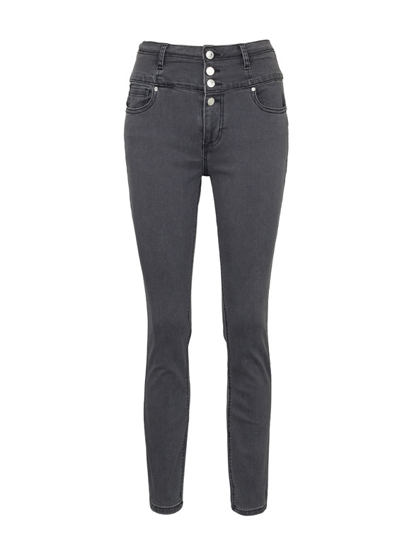 Orsay ORSAY sötétszürke skinny fit női farmer