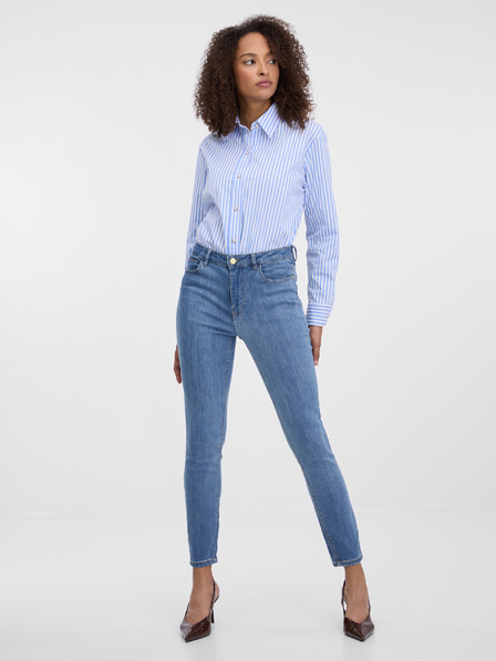 Orsay ORSAY világoskék slim fit női farmer