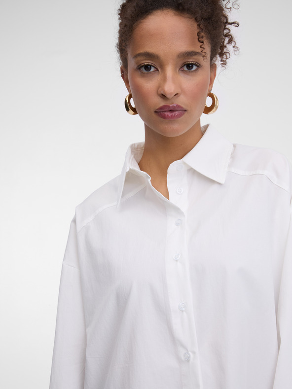 Orsay Fehér oversize női ing ORSAY