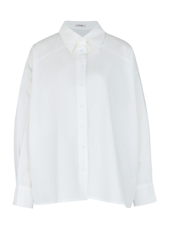 Orsay Fehér oversize női ing ORSAY