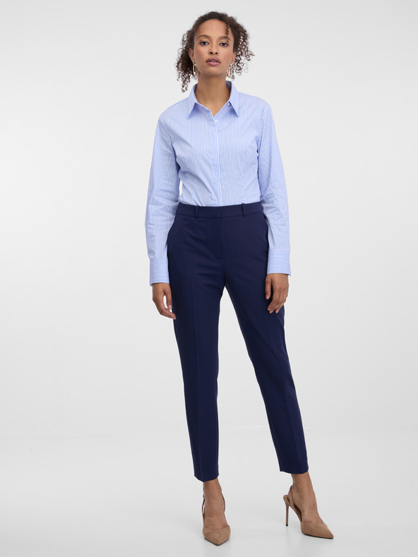 Orsay Világoskék csíkos női ing ORSAY