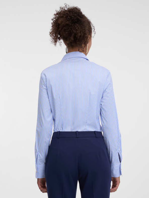 Orsay Világoskék csíkos női ing ORSAY