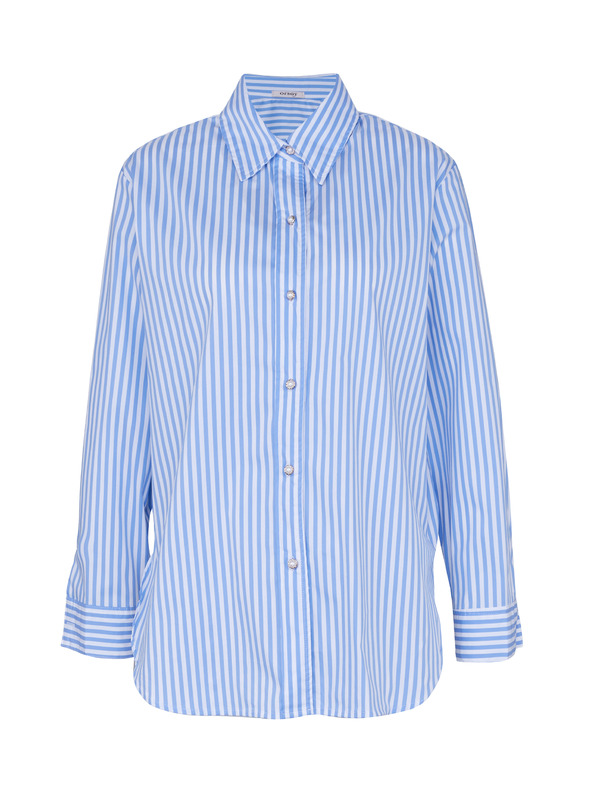 Orsay Világoskék csíkos női ing ORSAY