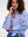 Orsay Világoskék hímzett női ing ORSAY