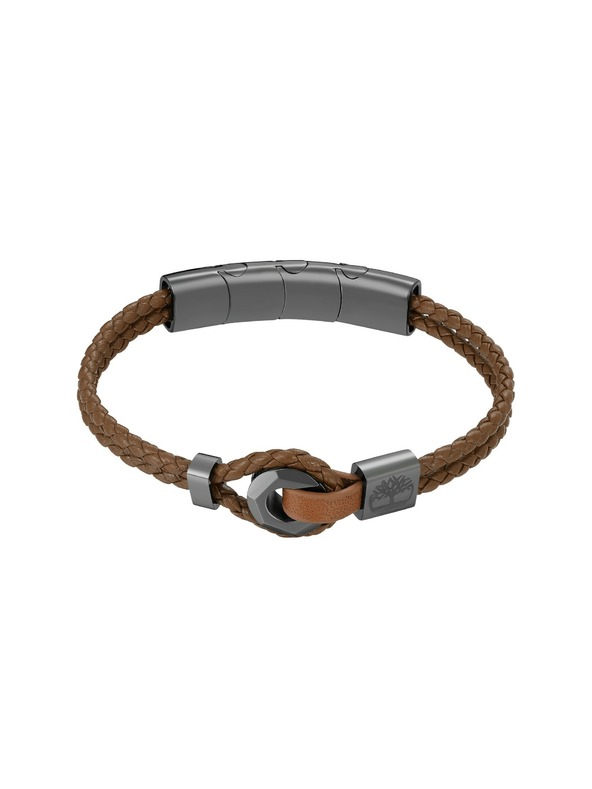 Timberland Férfi barna bőr karkötő Timberland TDAGB0002503
