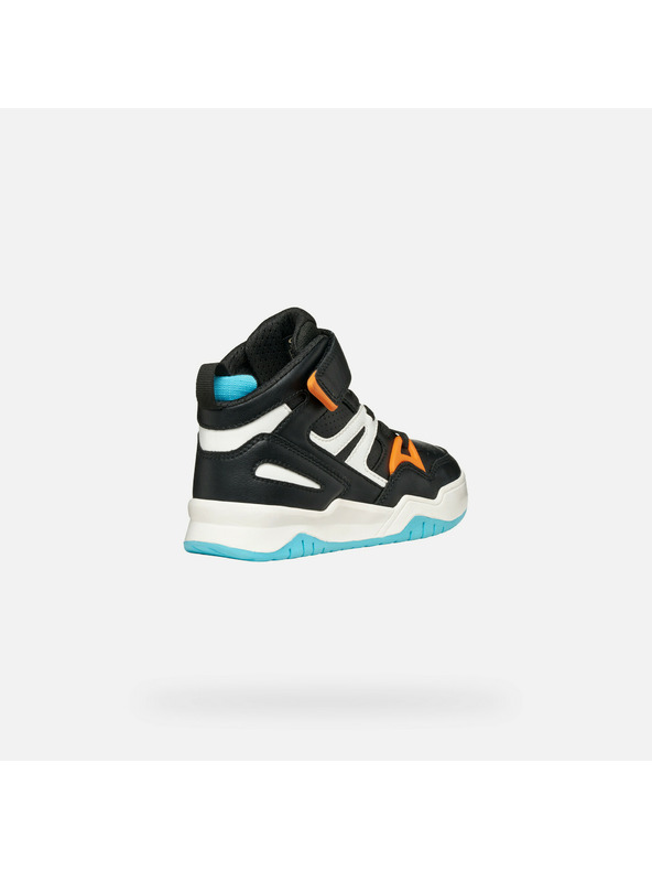 Geox Fekete fiú Geox Perth tornacipő