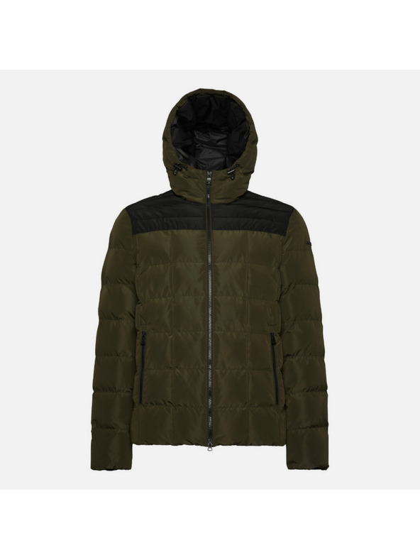 Geox Sötétzöld Geox Magnete Hoojkt férfi dzseki