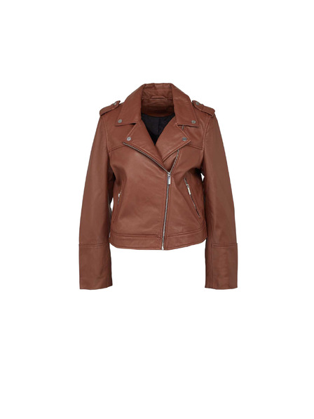 CAMAIEU Barna női műbőr dzseki