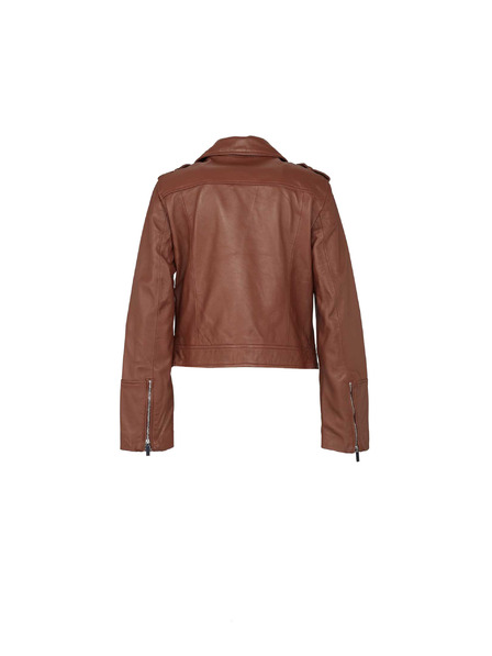 CAMAIEU Barna női műbőr dzseki