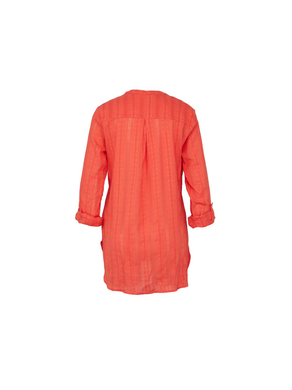 CAMAIEU Piros blúz CAMAIEU